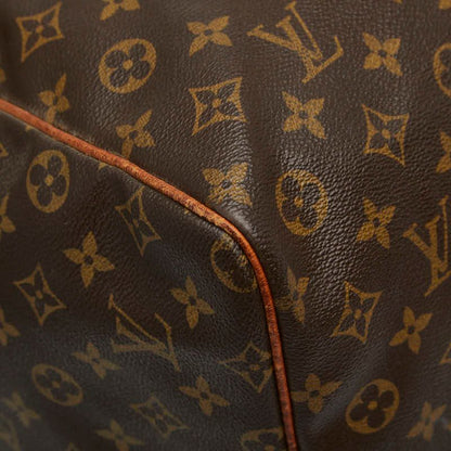 Louis Vuitton Monogram Keepall 60 Boston Bag Brown