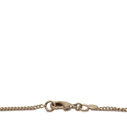 Chanel CC Logo Camellia Gold White Plated