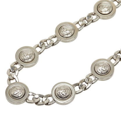 Versace Medusa Necklace Choker Silver Metal