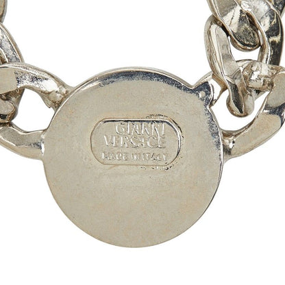Versace Medusa Necklace Choker Silver Metal