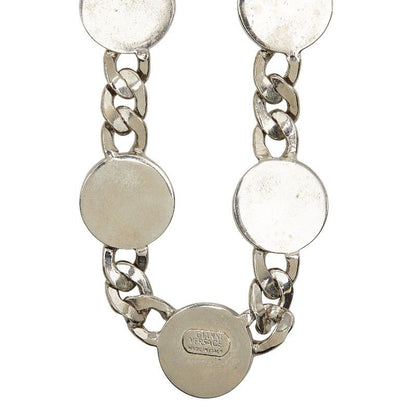Versace Medusa Necklace Choker Silver Metal