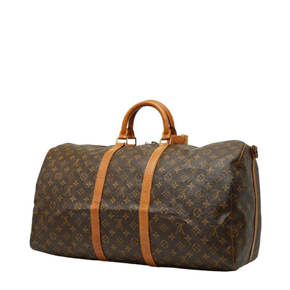 Louis Vuitton Monogram Keepall Bandouliere 55 Boston Bag 2-Way
