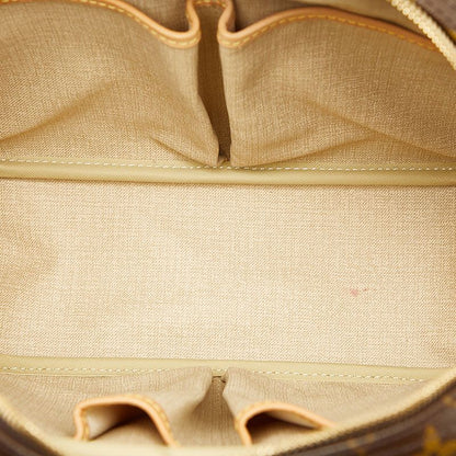 Louis Vuitton Monogram Trouville Brown Leather