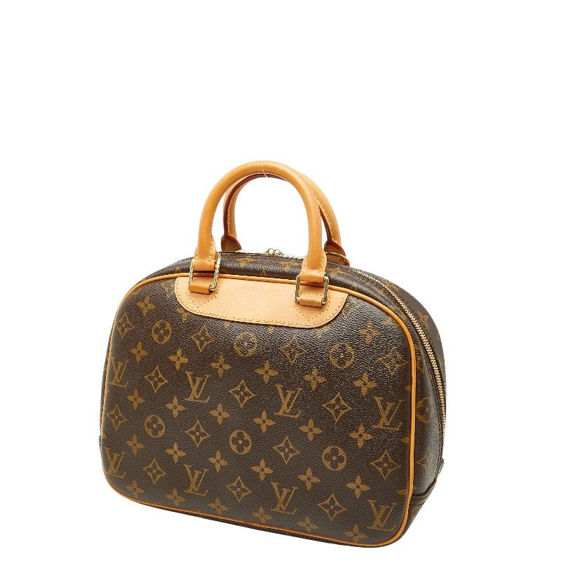 Louis Vuitton Monogram Trouville Brown Leather