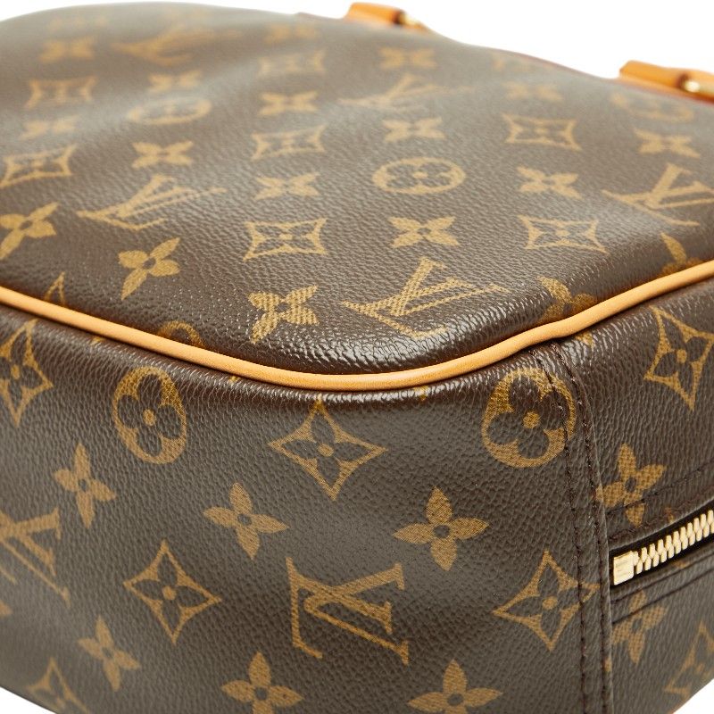 Louis Vuitton Monogram Trouville Brown Leather