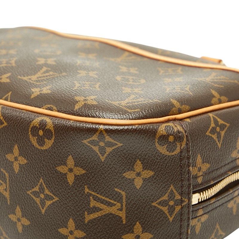 Louis Vuitton Monogram Trouville Brown Leather
