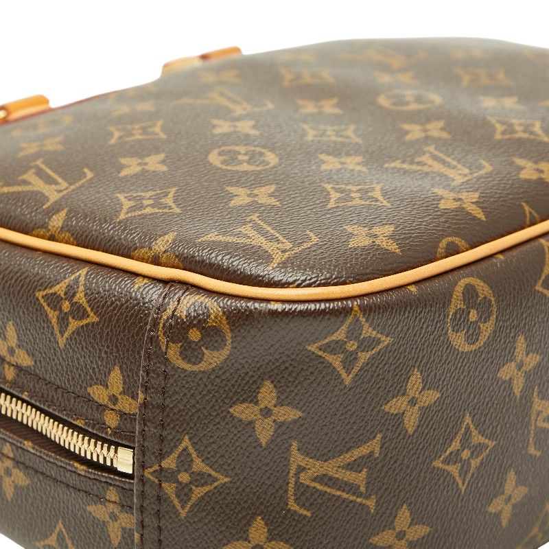 Louis Vuitton Monogram Trouville Brown Leather