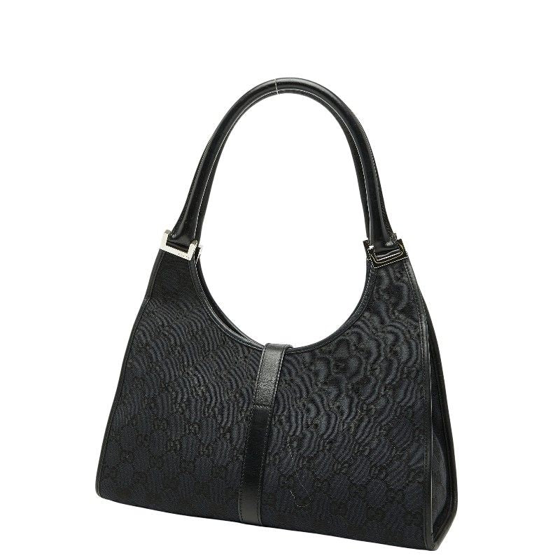 Gucci GG Canvas Jackie Shoulder Bag 002 Black