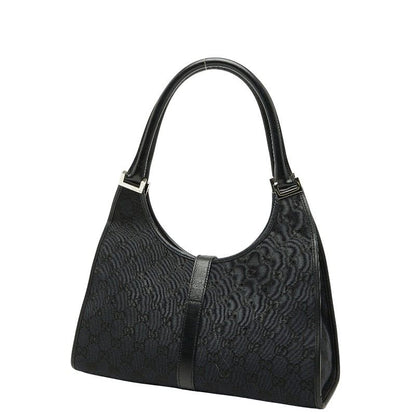 Gucci GG Canvas Jackie Shoulder Bag 002 Black