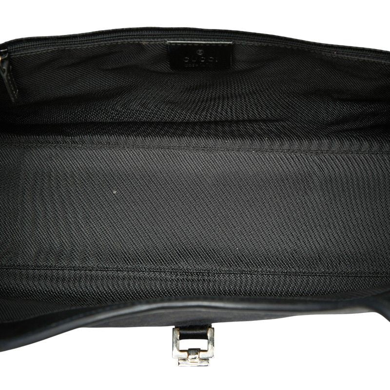Gucci GG Canvas Jackie Shoulder Bag 002 Black