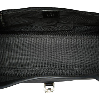 Gucci GG Canvas Jackie Shoulder Bag 002 Black
