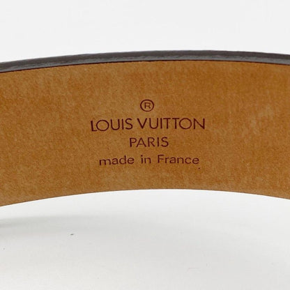 Louis Vuitton Belt Ceinture Carre Ebene Damier Gold