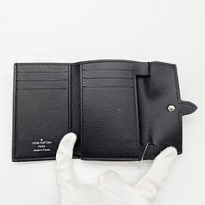 Louis Vuitton Wallet Organizer Duposh Black Monogram Pastel