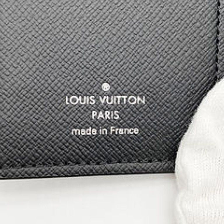 Louis Vuitton Wallet Organizer Duposh Black Monogram Pastel