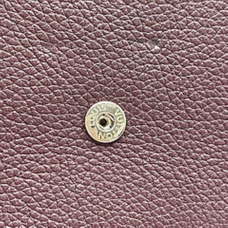 Louis Vuitton Wallet Portefeuille Prunu Leather