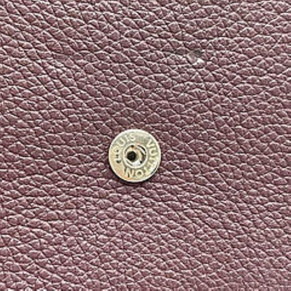 Louis Vuitton Wallet Portefeuille Prunu Leather