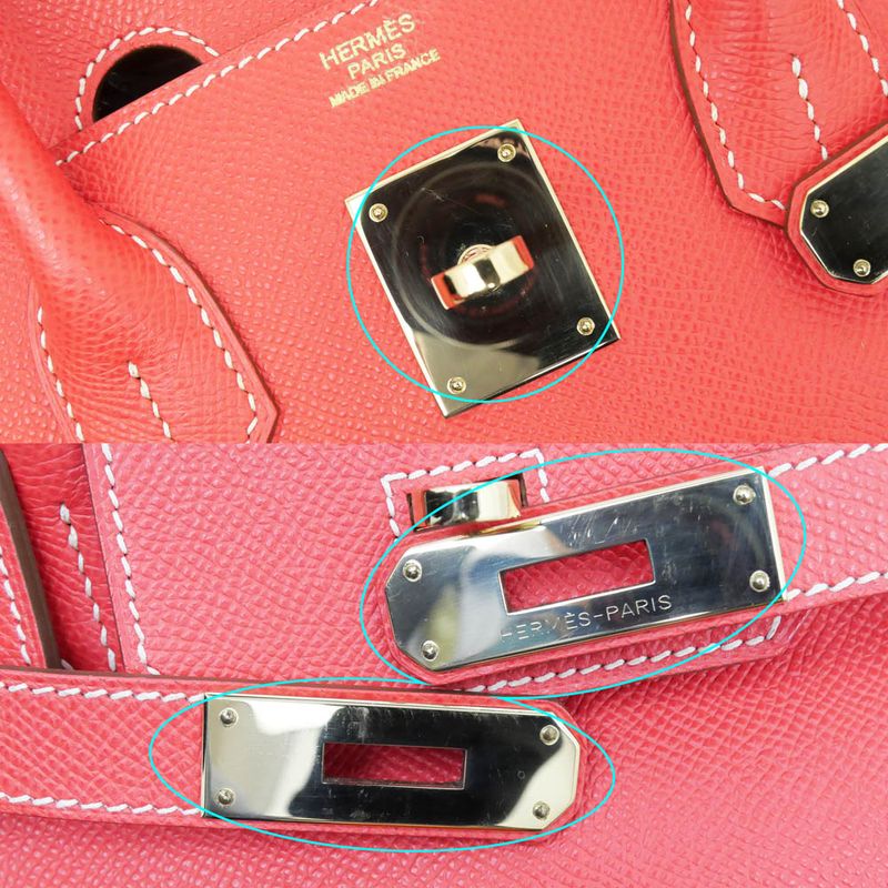 Hermes Candy Birkin 30 Rose Gyople Gold Veau Epsom Pink