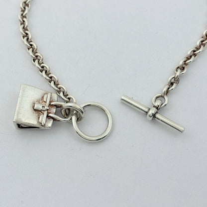 Hermes Birkin Amulet Bracelet Silver