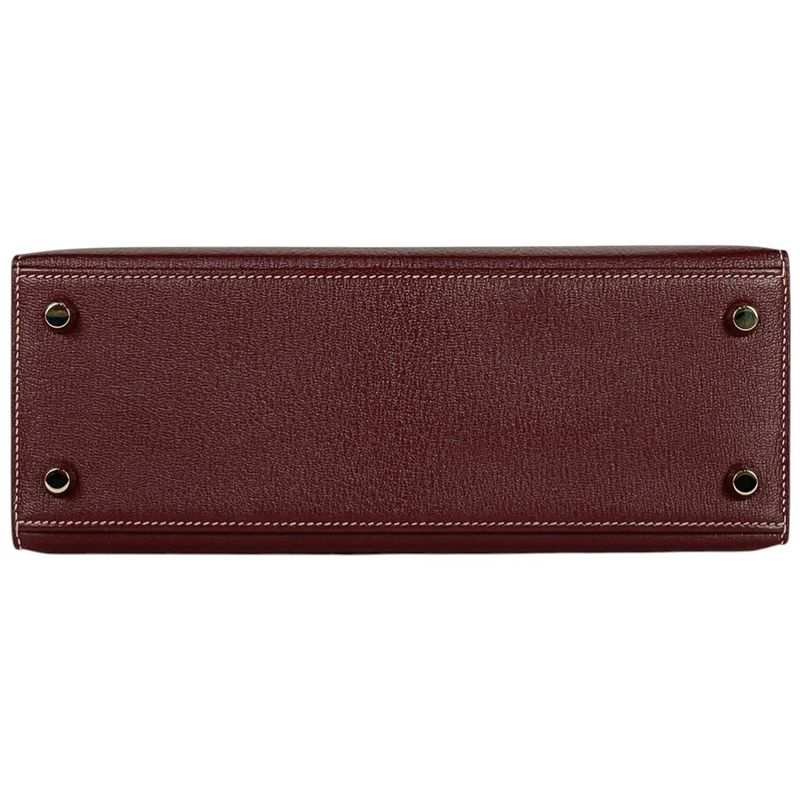 Hermes Kelly 25 Outside Sewing 2-Way Shoulder Bag Personal Order Chevre