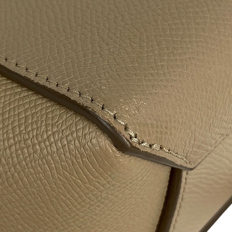 Celine Belt Bag Nano 2-Way Leather Beige
