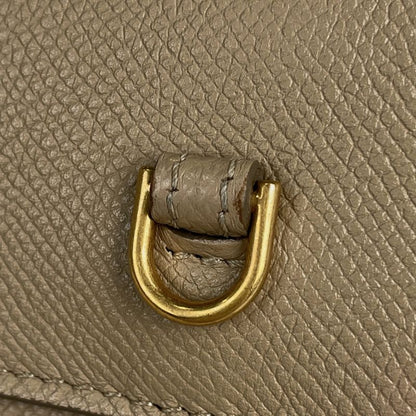 Celine Belt Bag Nano 2-Way Leather Beige