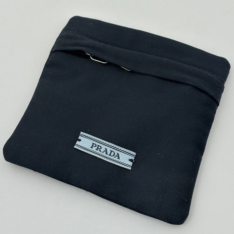 Prada Hairpin Gold Plated Gray