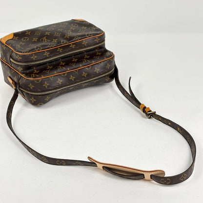 Louis Vuitton Nile Shoulder Bag Monogram Brown