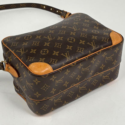 Louis Vuitton Nile Shoulder Bag Monogram Brown