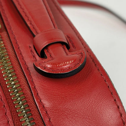 Louis Vuitton Saintonge Crossbody Shoulder Bag Monogram Brown Coquelicot