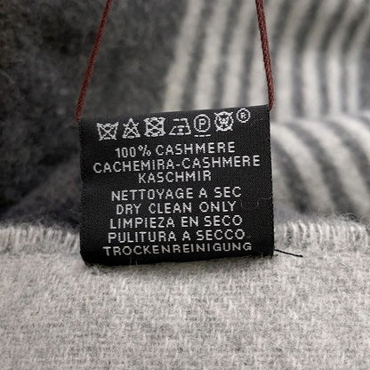 Hermes Scarf-sangle-a-Boucle Cashmere Antogracito Gris-cles