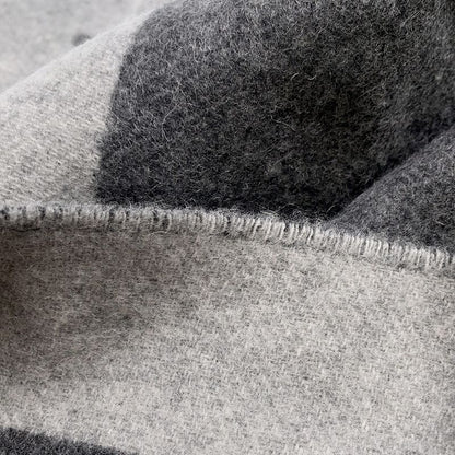 Hermes Scarf-sangle-a-Boucle Cashmere Antogracito Gris-cles