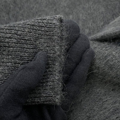 Fendi Knit Zucca Crew Neck Sweater Wool 46 Top