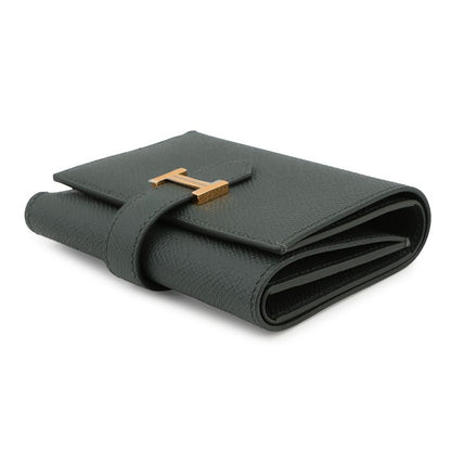 Hermes Trifold Wallet Bearn Combination Verlephonse Gold Epsom