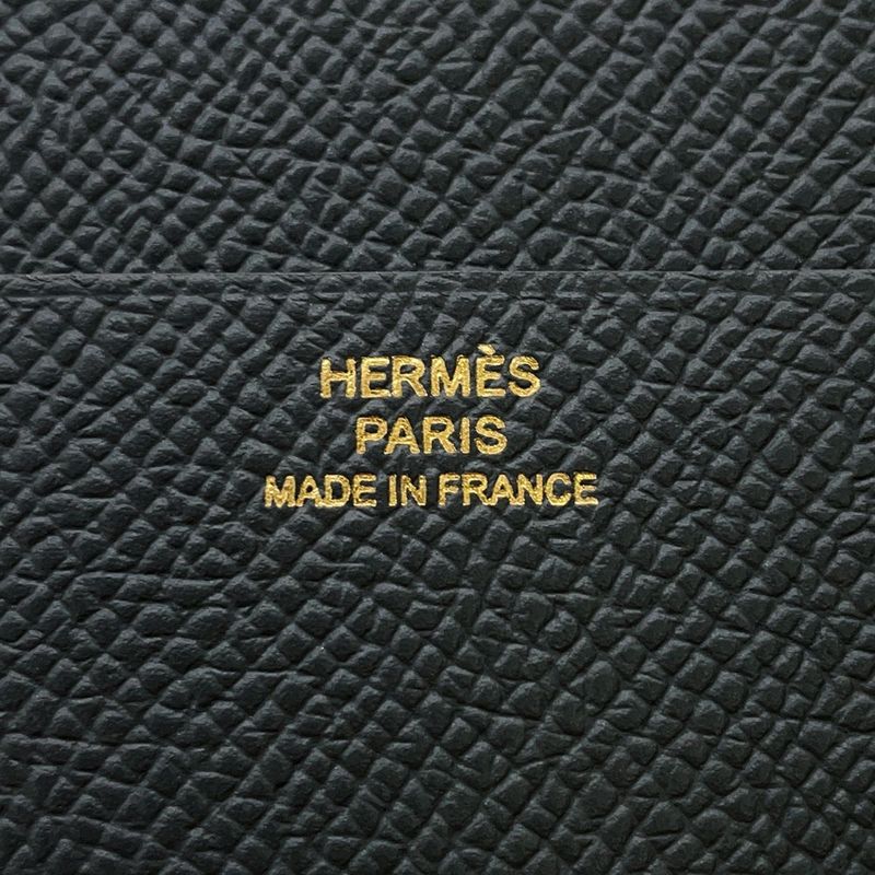 Hermes Trifold Wallet Bearn Combination Verlephonse Gold Epsom