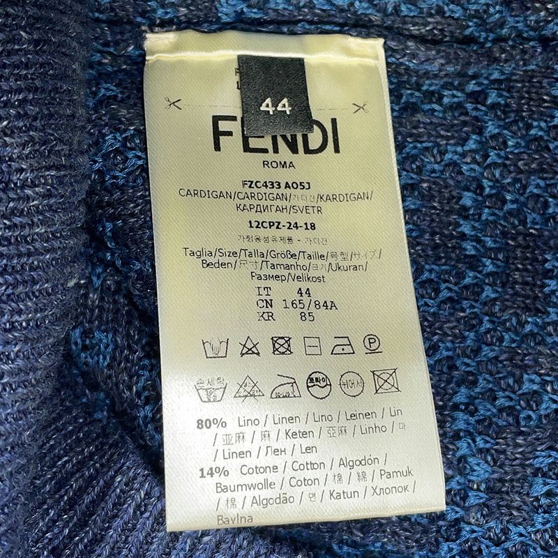 Fendi Cardigan FF Logo