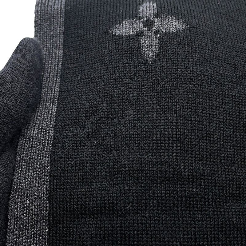 Louis Vuitton Scarf LV Galaxy Wool Black Noir