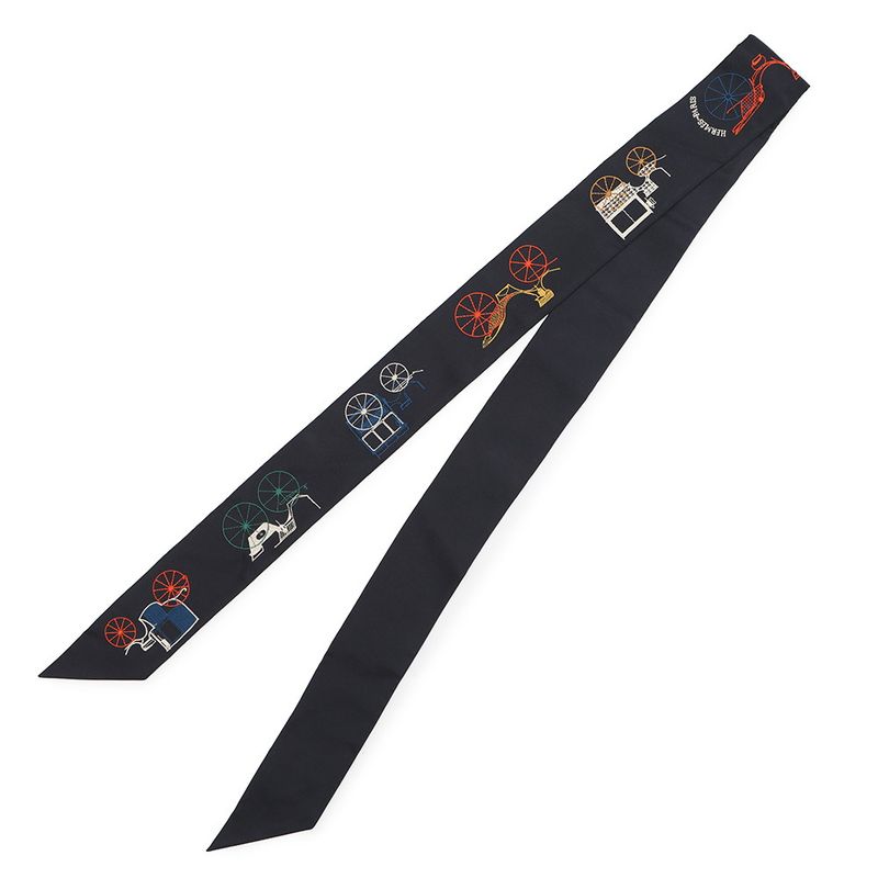 Hermes Scarf Twilly Long a Toute Berline Silk Fall/winter