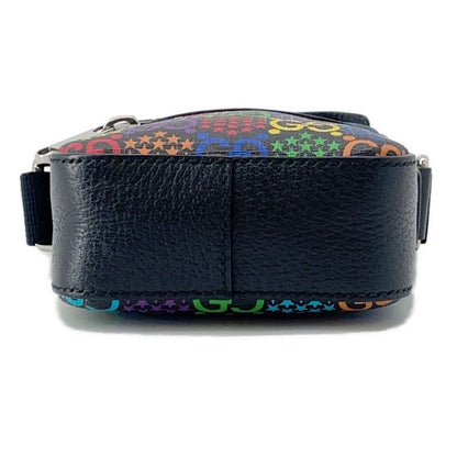 Gucci Shoulder Bag GG Psychedelic Black Black Multicolor