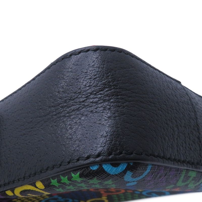 Gucci Shoulder Bag GG Psychedelic Black Black Multicolor