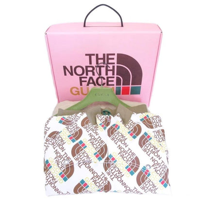 Gucci the North Face Collaboration Web Print Bomber Jacket