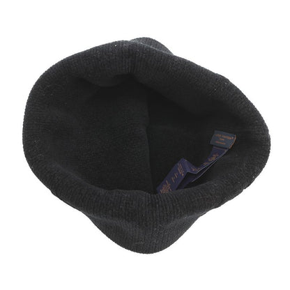 Louis Vuitton Knit Hat Beanie LV Crash Monogram Cotton Noir Black