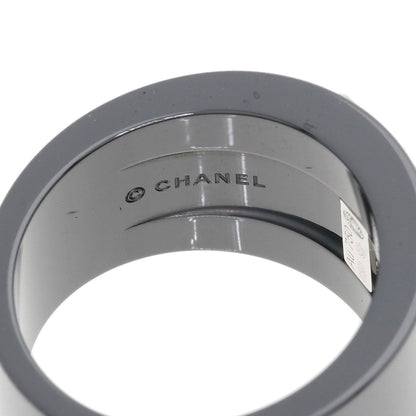 Chanel Cosmic de Comet Diamond Ceramic 52 Ring 18K White Gold