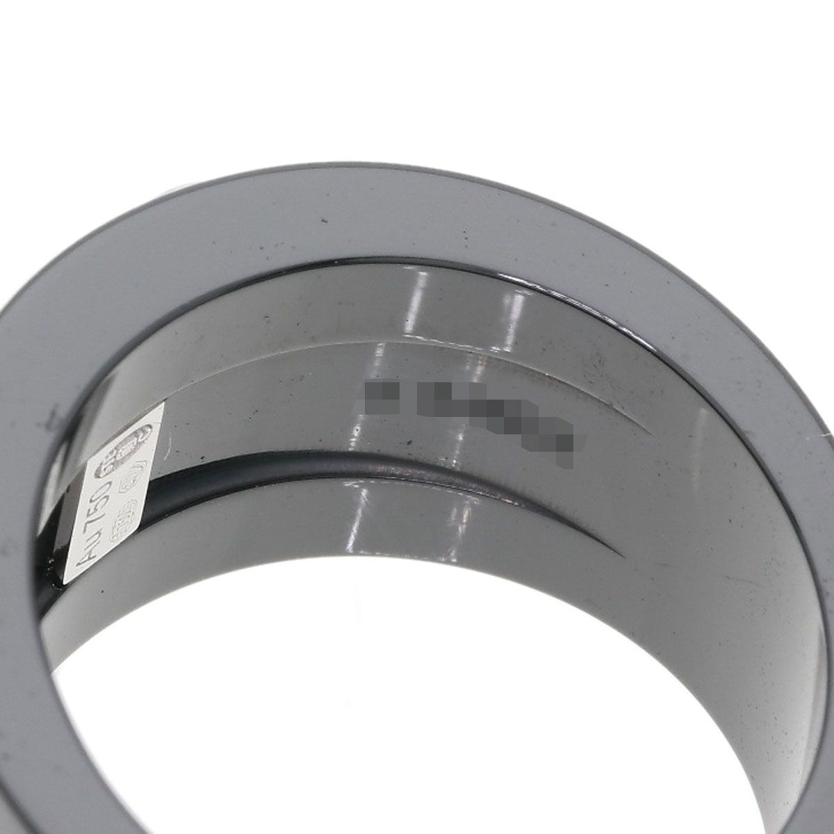 Chanel Cosmic de Comet Diamond Ceramic 52 Ring 18K White Gold