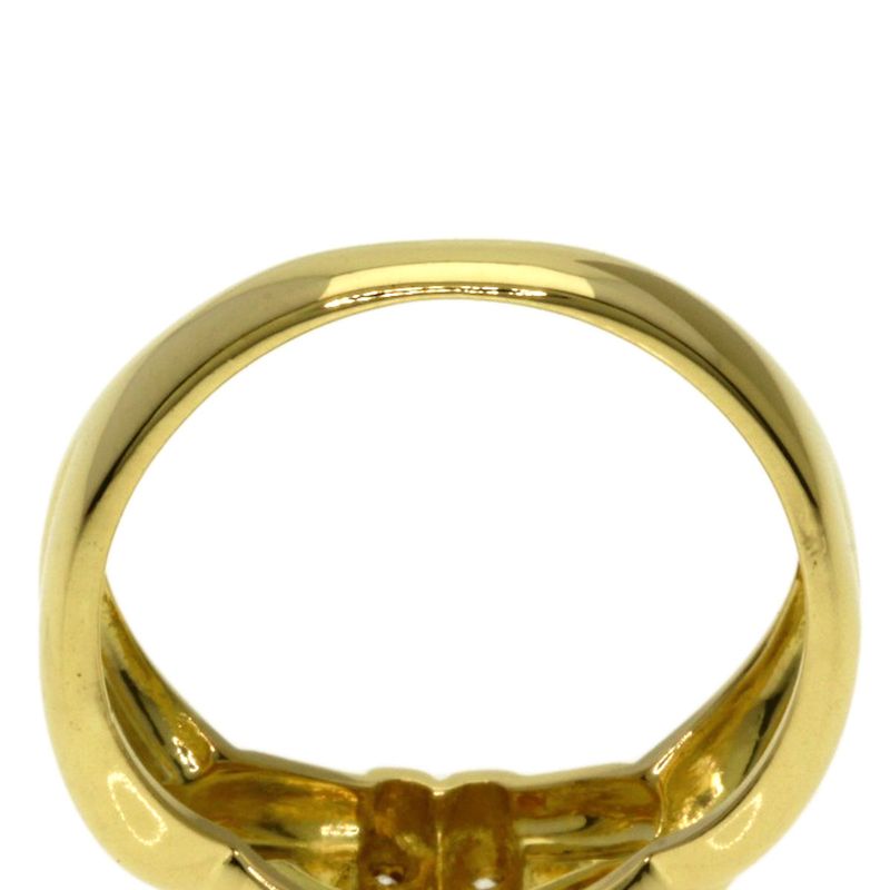 Dior Diamond Ring 18K Yellow Gold