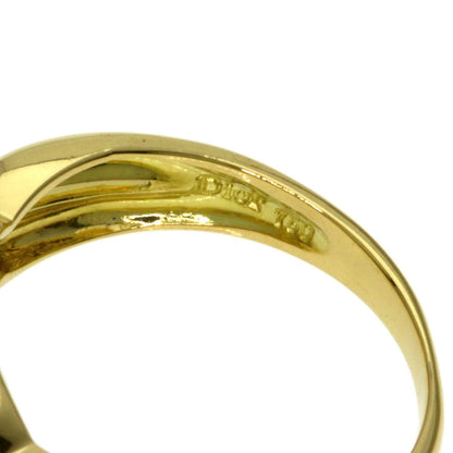 Dior Diamond Ring 18K Yellow Gold