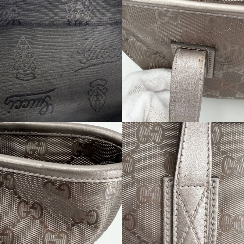 Gucci Tote GG Supreme Handbag All Over Pattern