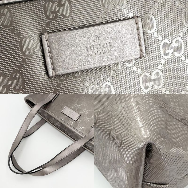 Gucci Tote GG Supreme Handbag All Over Pattern