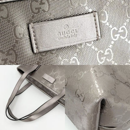 Gucci Tote GG Supreme Handbag All Over Pattern