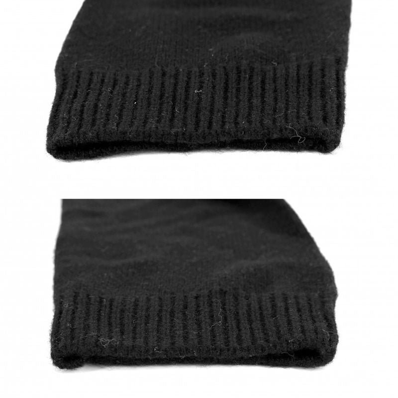 Celine Knit Triomphe Trucker Sweater Half Zip Logo Top L