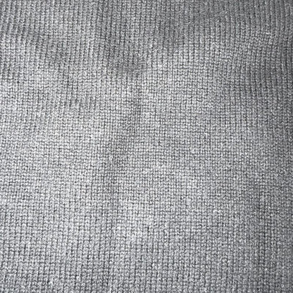 Celine Knit Triomphe Trucker Sweater Half Zip Logo Top L